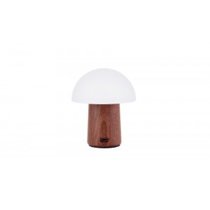 GINGKO Смарт лампа “Alice Mushroom“ М - 12,5см. /орех