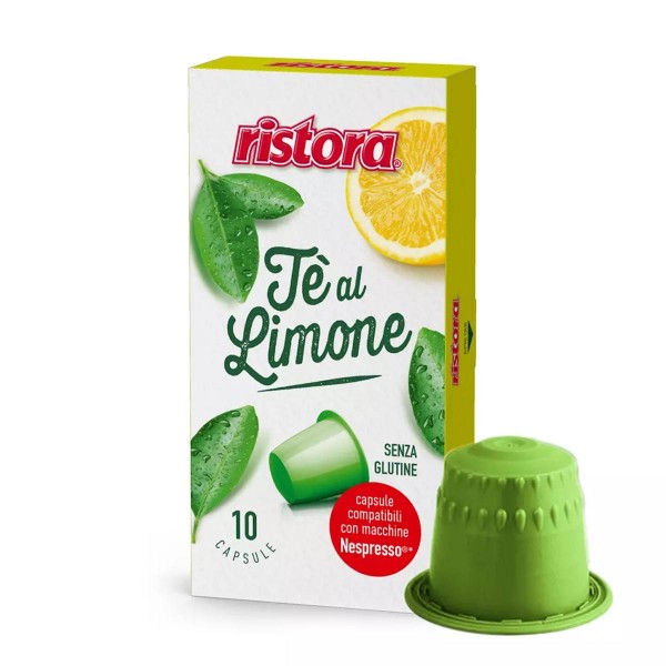 Ristora Te al Limone 10 бр Кафе капсули Nespresso