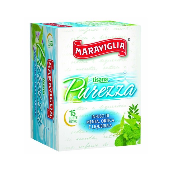 Maraviglia Билков чай Purezza кутия 15 пакетчета