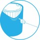 Blueair филтър за газове и частици съвместим с Blue Pure 3210, 411, Joy S