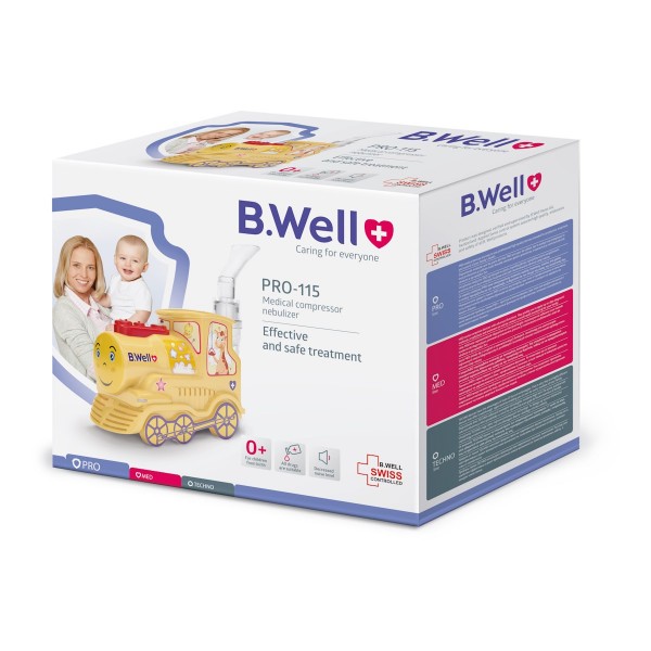 B.Well PRO-115 Медицински компресорен небулизатор