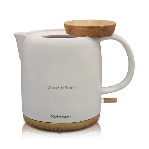 Rohnson R-7810 Wood and Stone Керамична нагревателна кана