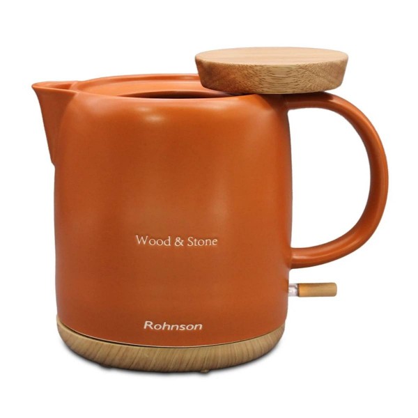 Rohnson R-7814 Wood and Stone Керамична нагревателна кана