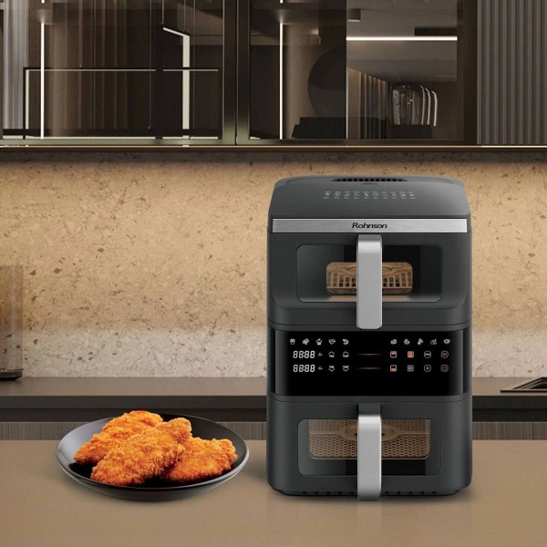 Rohnson R-2892 Фритюрник Airfryer с две кошници
