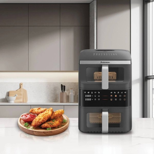 Rohnson R-2892 Фритюрник Airfryer с две кошници