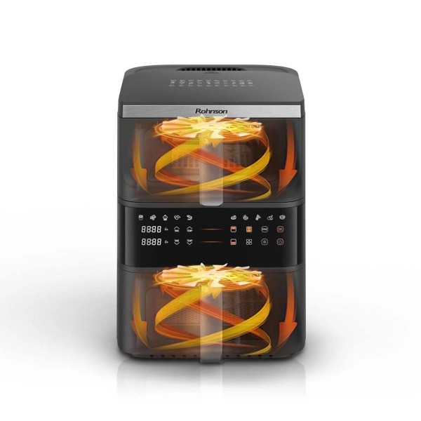 Rohnson R-2892 Фритюрник Airfryer с две кошници
